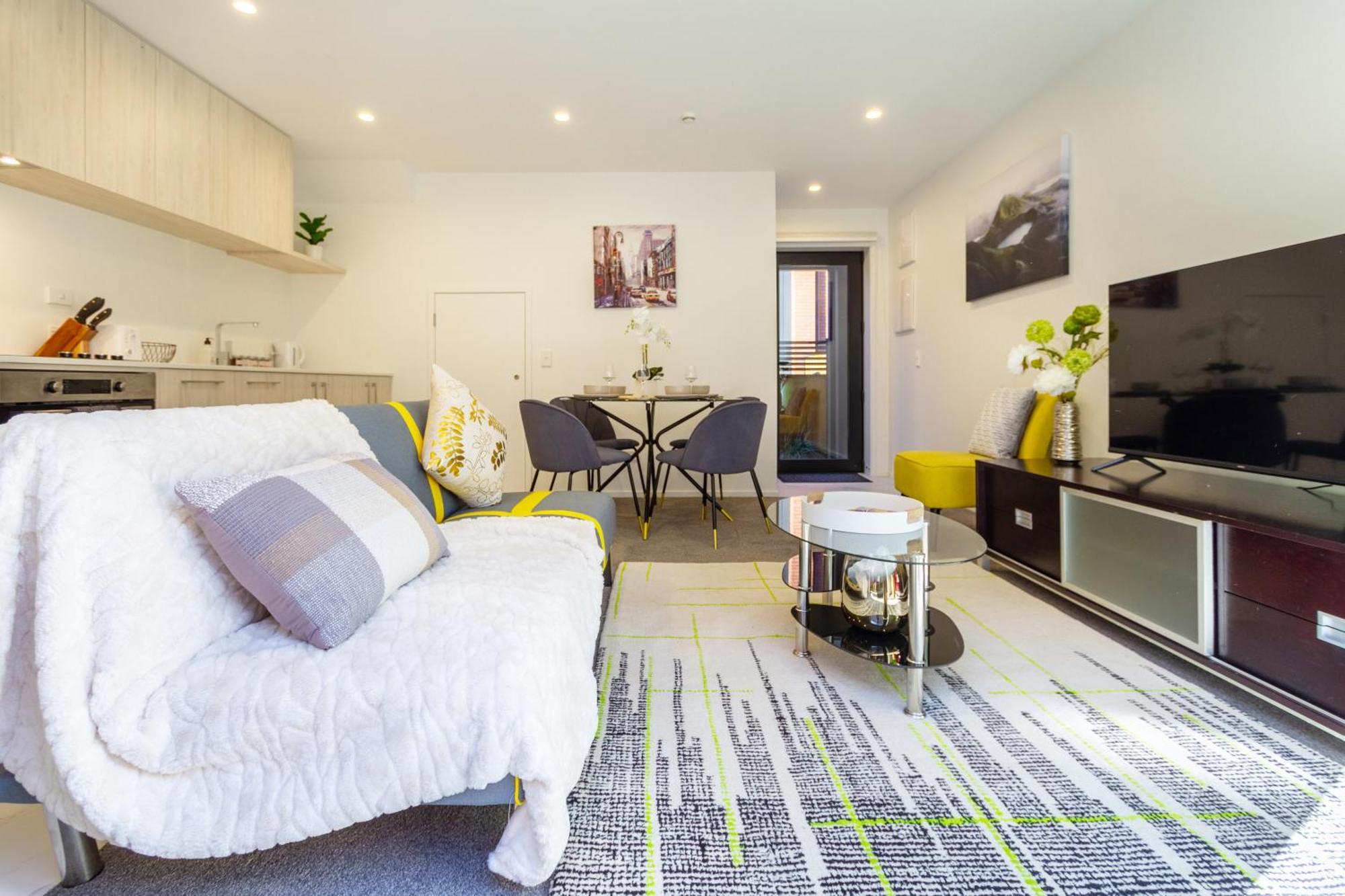 Central Escape On Cashel Street 2 Bed 2 Bath Christchurch Exterior photo